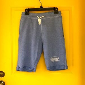 Jack & Jones Heathered Light Blue Jersey Shorts, Mens Size Small